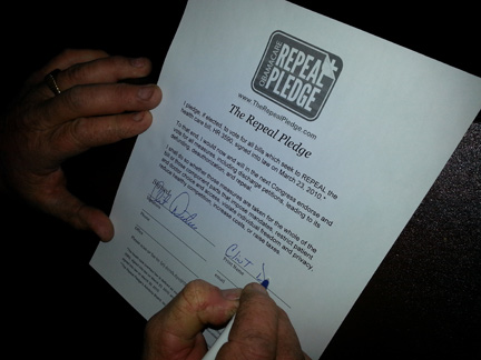 Repeal Pledge